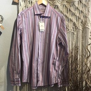 Men’s Dress Shirt NWT Bugatchi Size Large